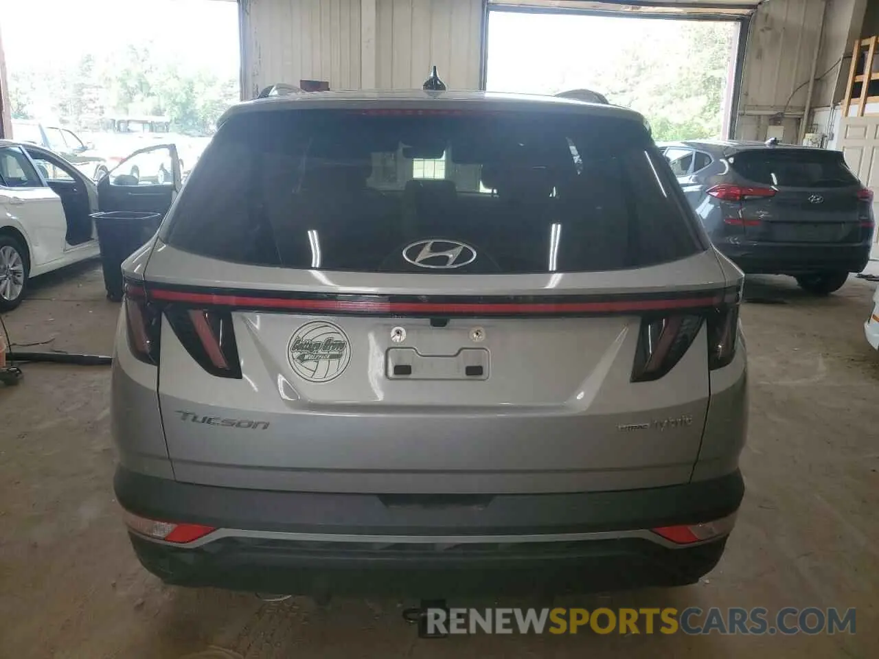 6 Photograph of a damaged car KM8JFCA1XNU073030 HYUNDAI TUCSON 2022