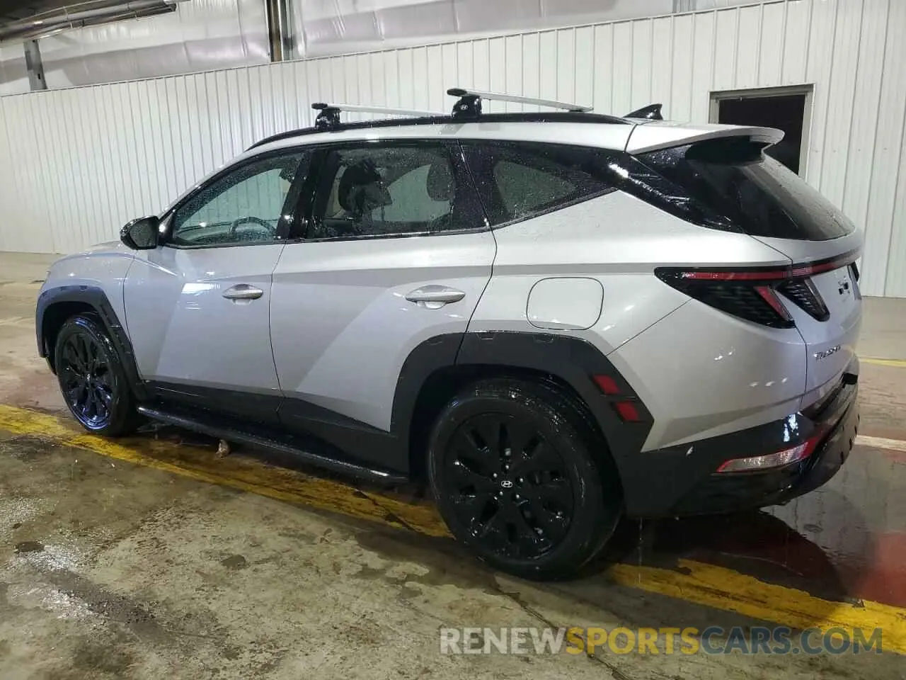 2 Photograph of a damaged car KM8JFCAE0NU148675 HYUNDAI TUCSON 2022