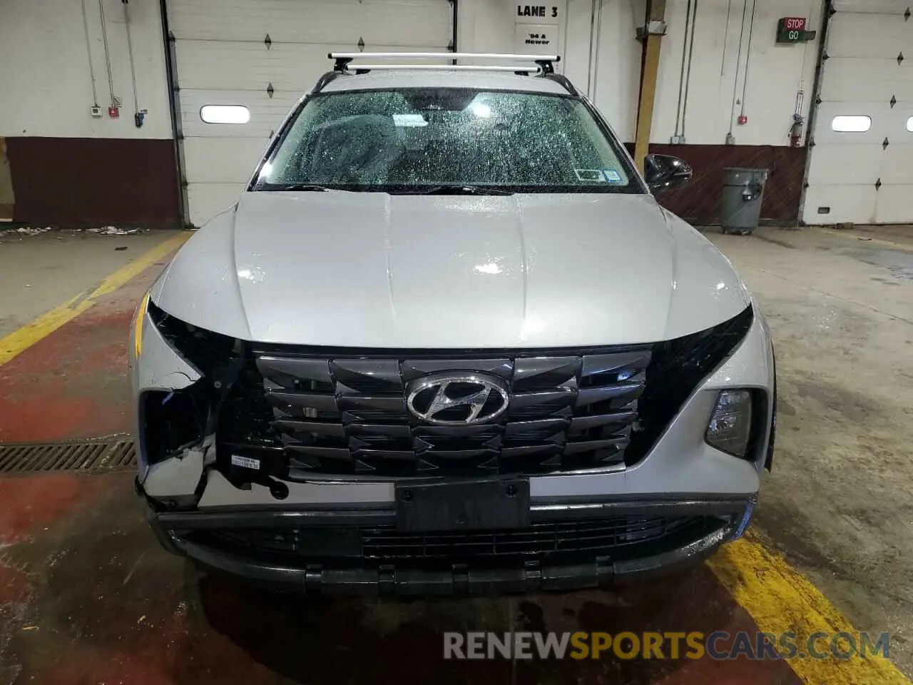 5 Photograph of a damaged car KM8JFCAE0NU148675 HYUNDAI TUCSON 2022