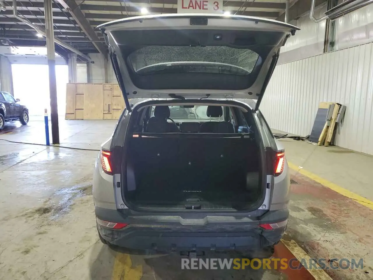 6 Photograph of a damaged car KM8JFCAE0NU148675 HYUNDAI TUCSON 2022