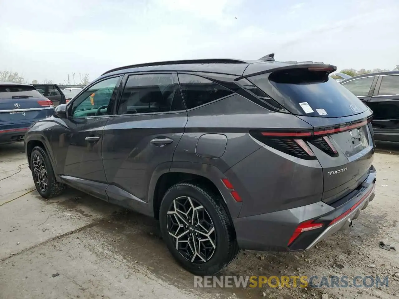 2 Photograph of a damaged car KM8JFCAE0NU150782 HYUNDAI TUCSON 2022