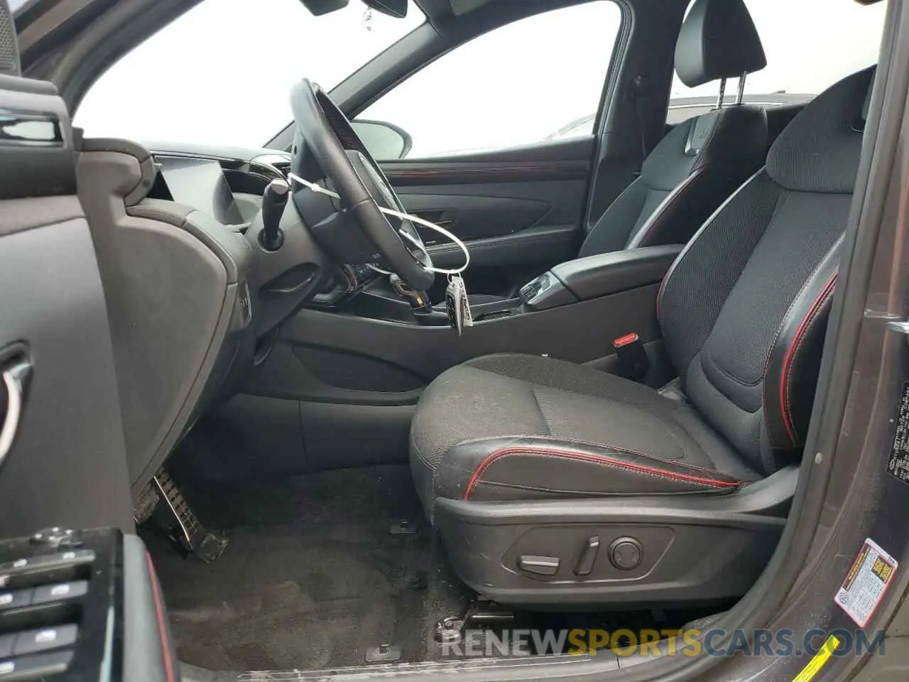 7 Photograph of a damaged car KM8JFCAE0NU150782 HYUNDAI TUCSON 2022