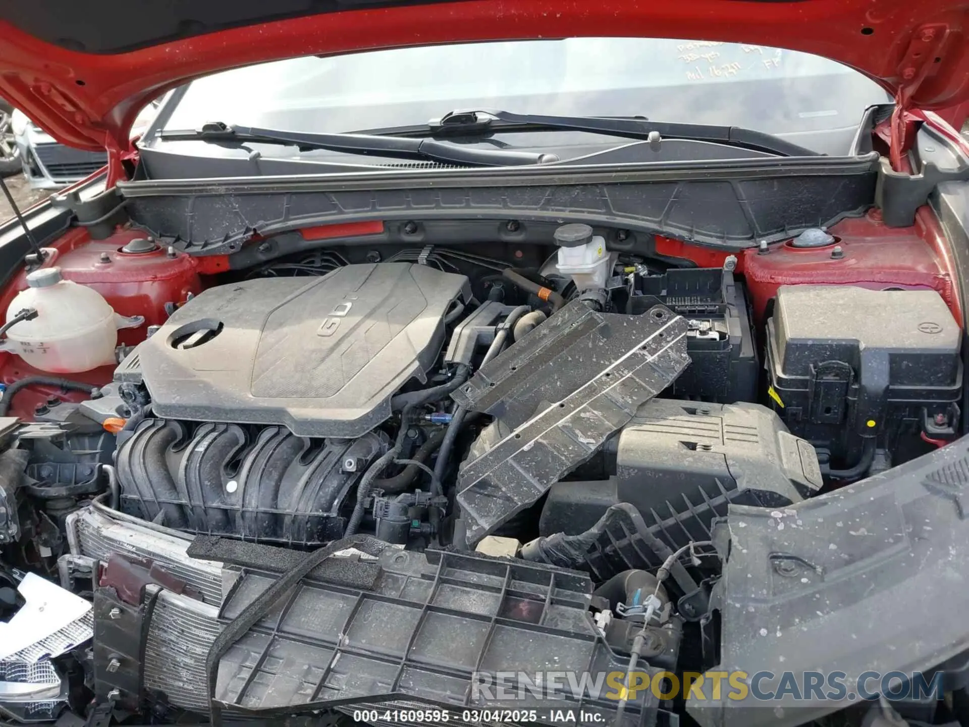 10 Photograph of a damaged car KM8JFCAE4NU167598 HYUNDAI TUCSON 2022
