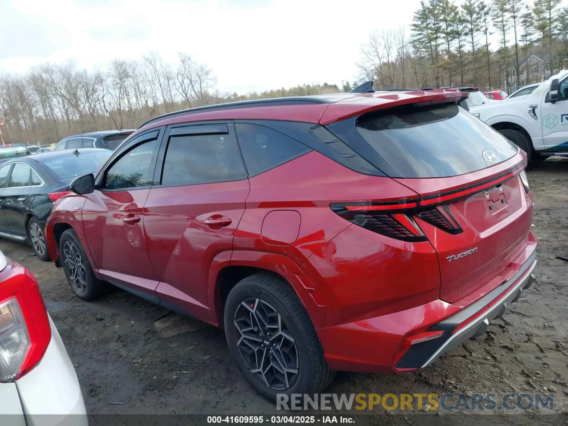 14 Photograph of a damaged car KM8JFCAE4NU167598 HYUNDAI TUCSON 2022
