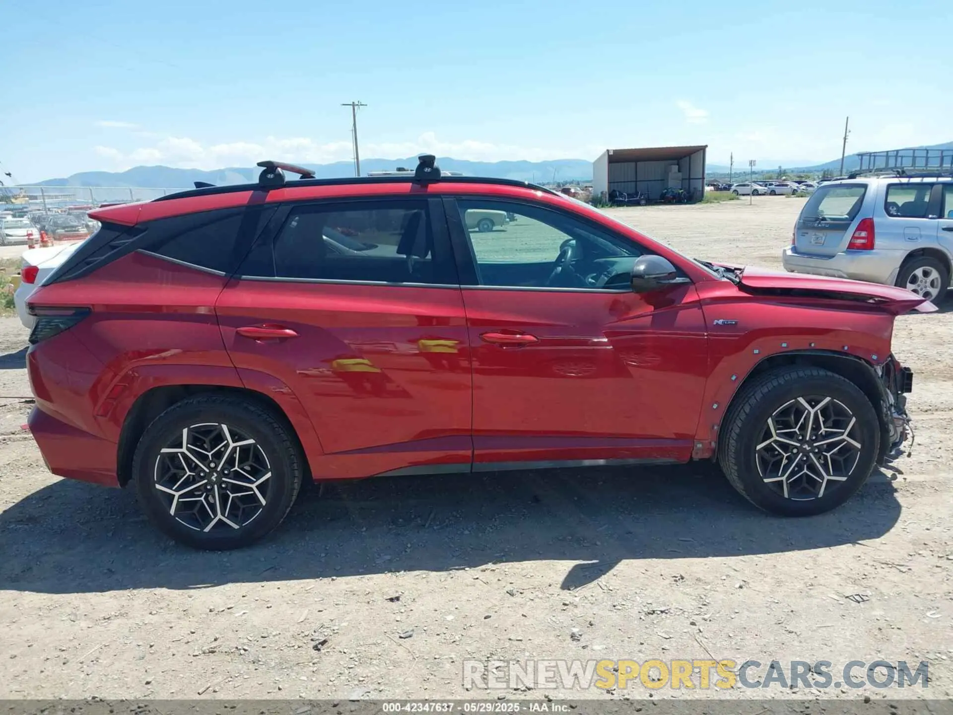 14 Photograph of a damaged car KM8JFCAE6NU142749 HYUNDAI TUCSON 2022