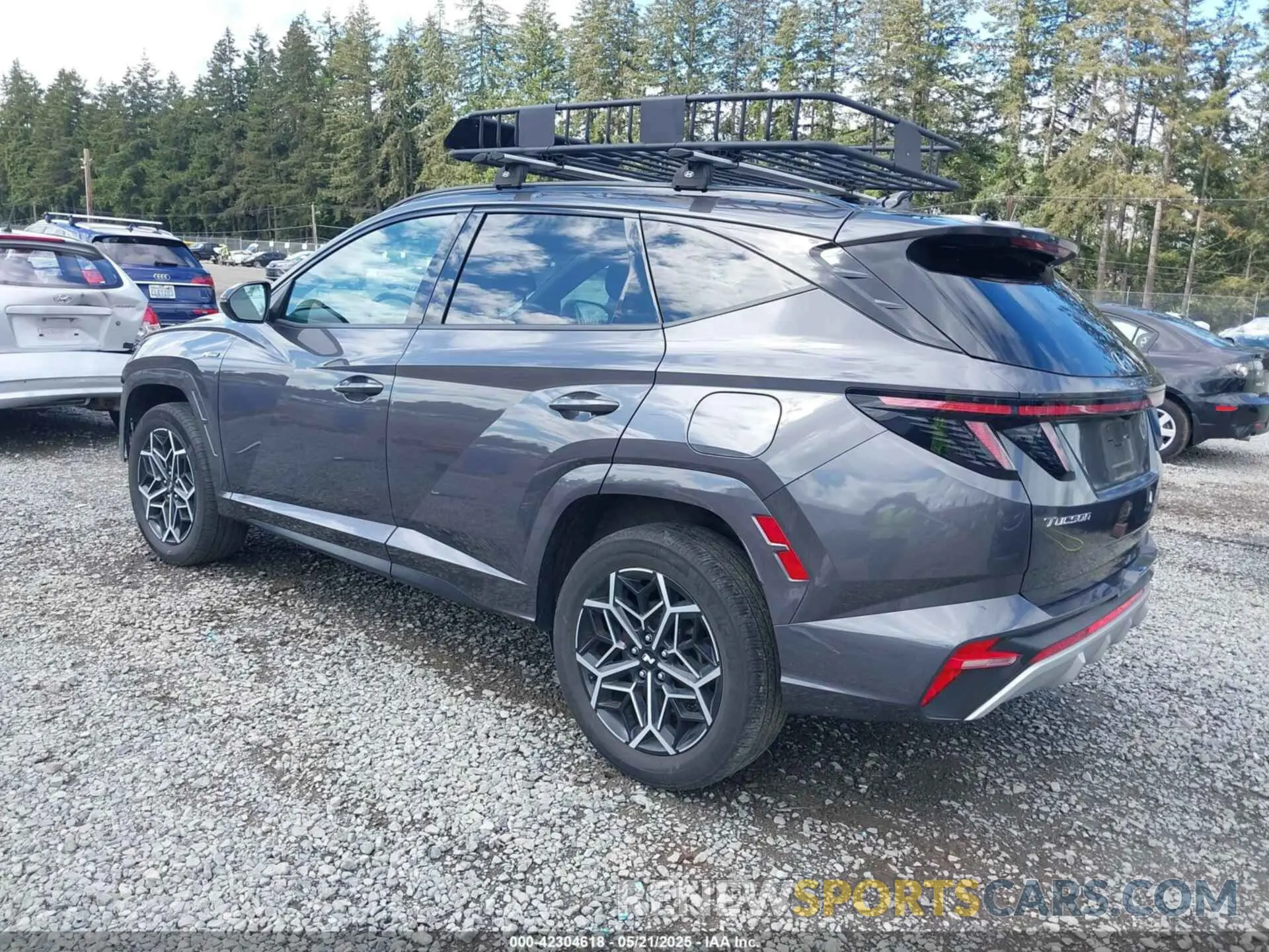 3 Photograph of a damaged car KM8JFCAE9NU128456 HYUNDAI TUCSON 2022