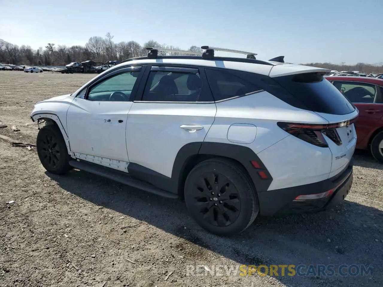 2 Photograph of a damaged car KM8JFCAEXNU110757 HYUNDAI TUCSON 2022