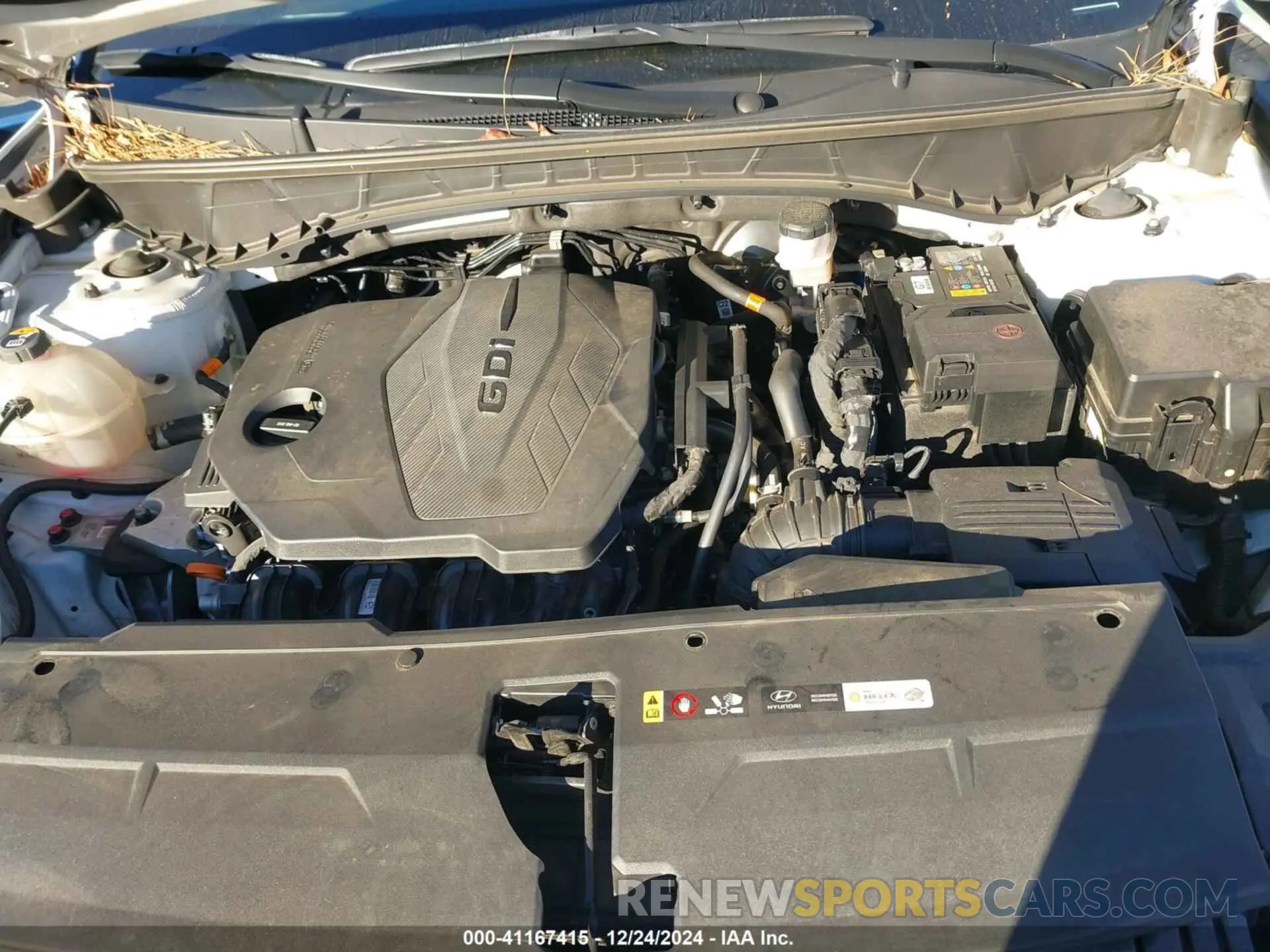 10 Photograph of a damaged car KM8JFCAEXNU145959 HYUNDAI TUCSON 2022