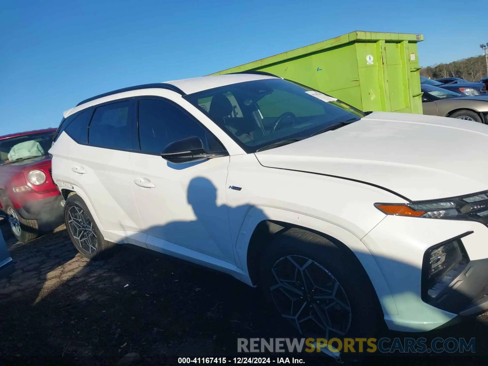 13 Photograph of a damaged car KM8JFCAEXNU145959 HYUNDAI TUCSON 2022