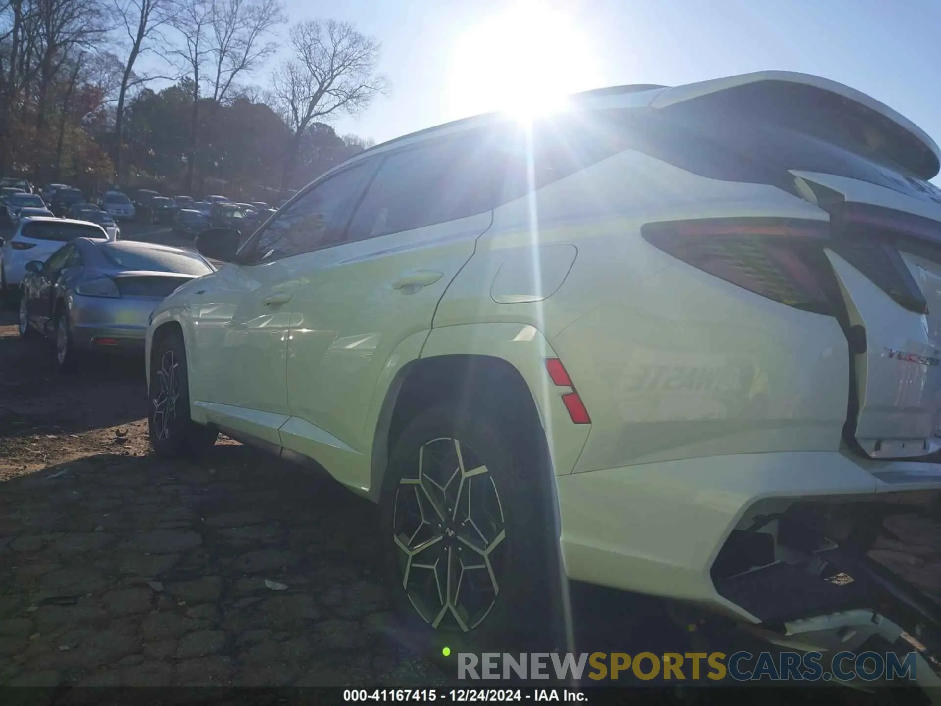 14 Photograph of a damaged car KM8JFCAEXNU145959 HYUNDAI TUCSON 2022