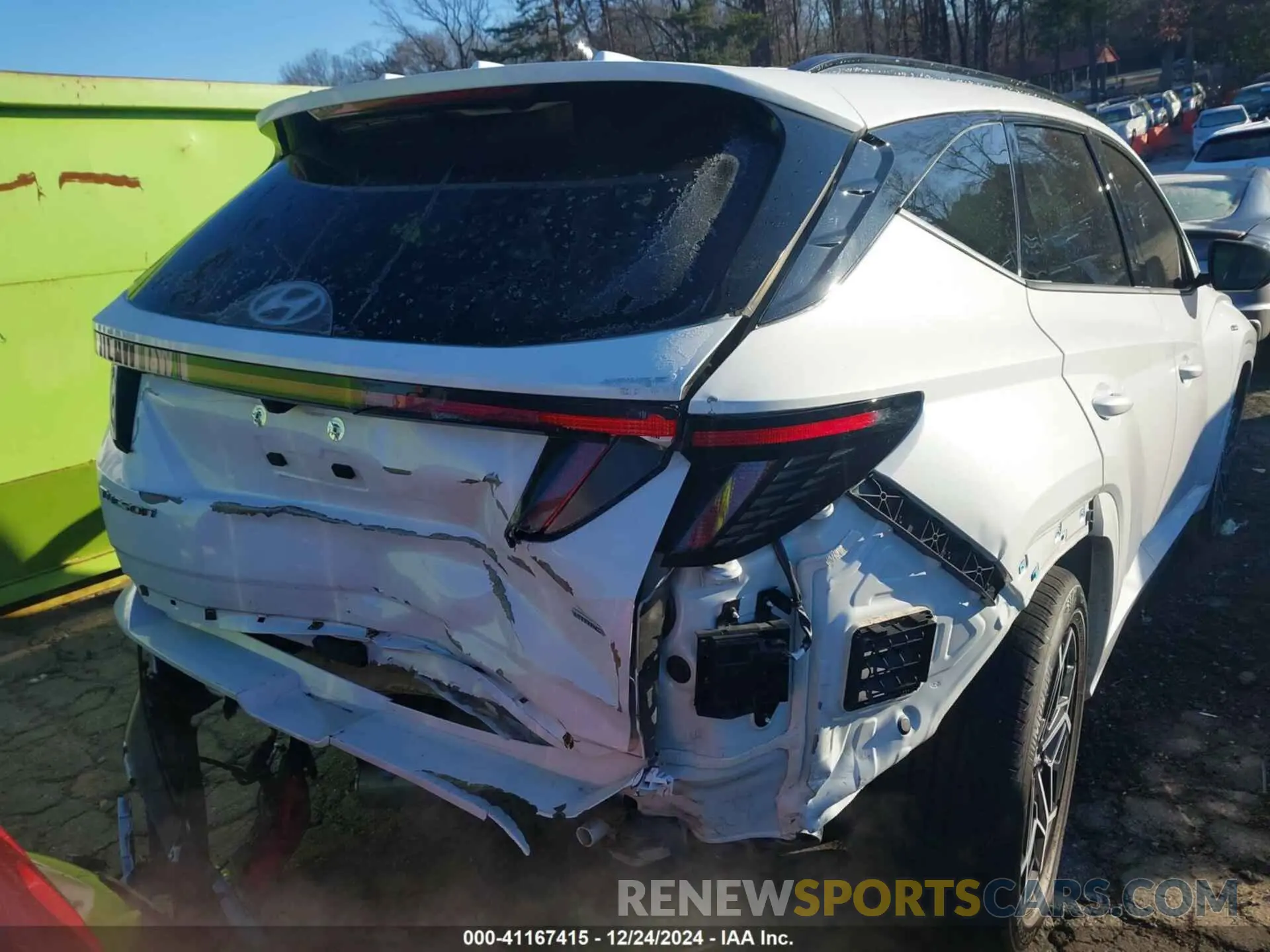 16 Photograph of a damaged car KM8JFCAEXNU145959 HYUNDAI TUCSON 2022