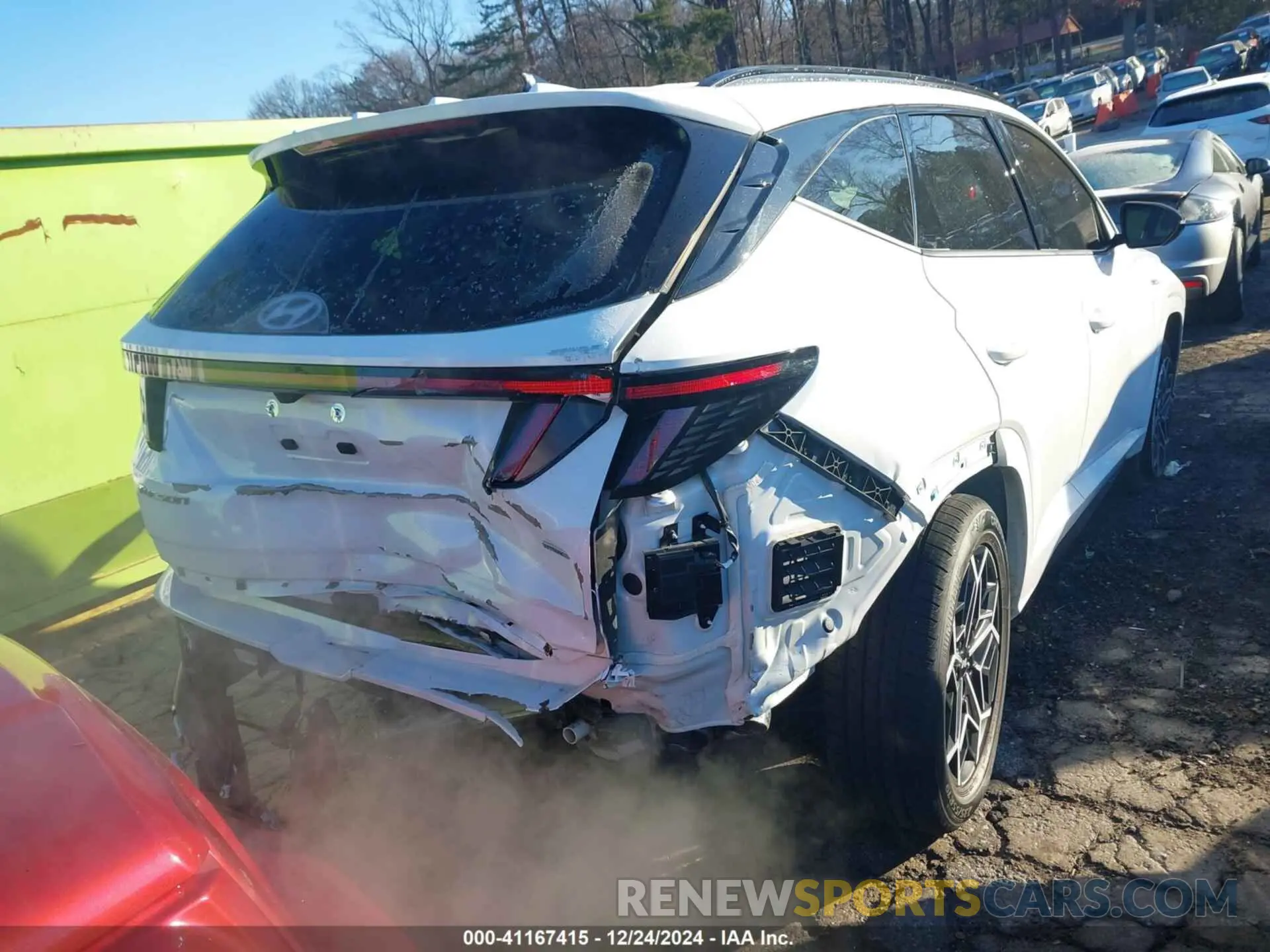 6 Photograph of a damaged car KM8JFCAEXNU145959 HYUNDAI TUCSON 2022
