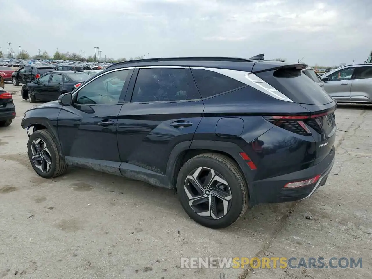2 Photograph of a damaged car KM8JFDA22NU035810 HYUNDAI TUCSON 2022