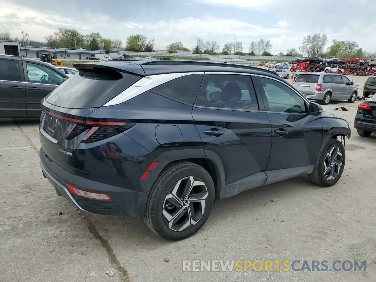 3 Photograph of a damaged car KM8JFDA22NU035810 HYUNDAI TUCSON 2022