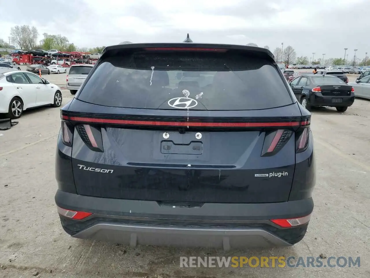 6 Photograph of a damaged car KM8JFDA22NU035810 HYUNDAI TUCSON 2022