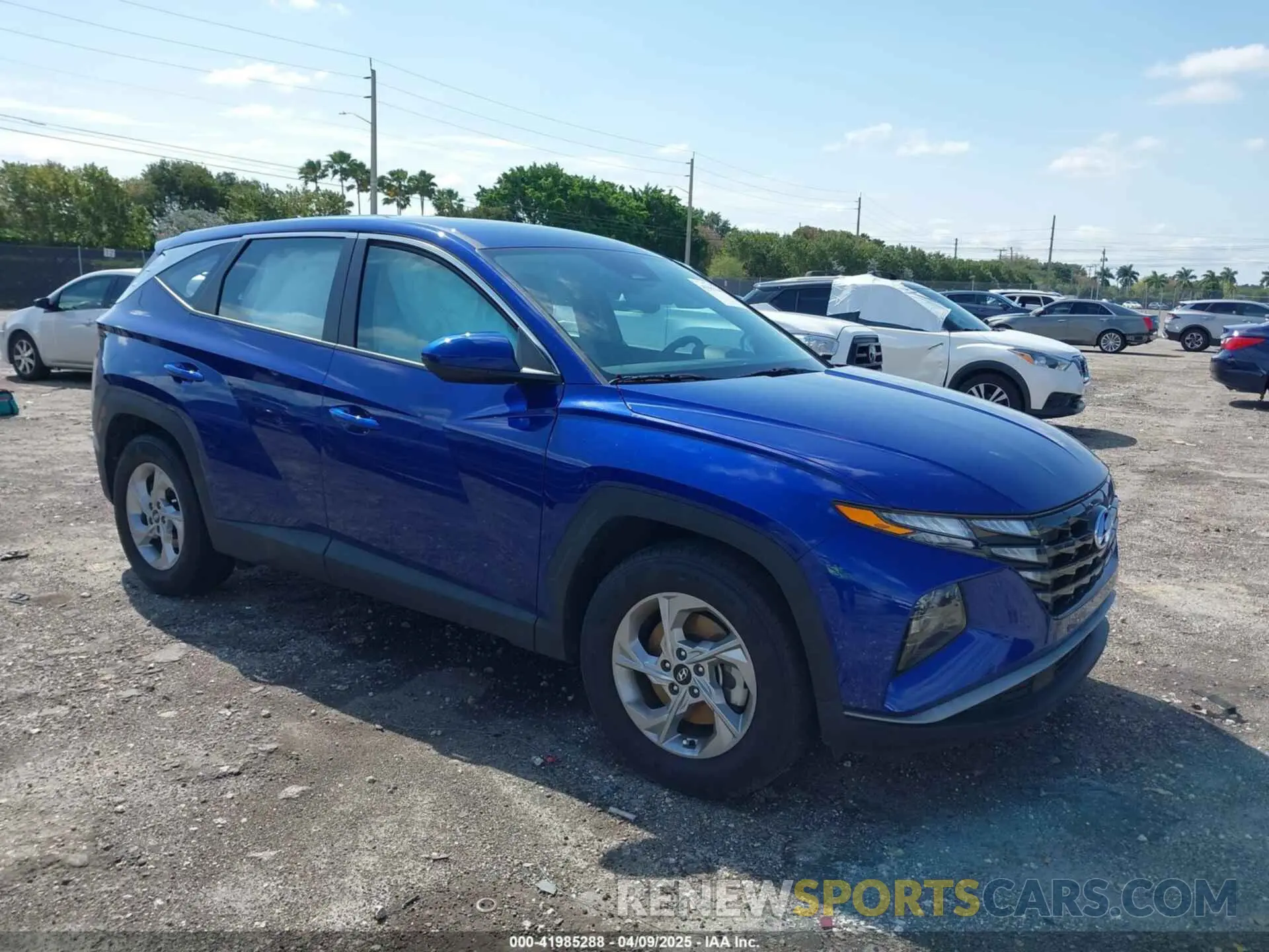 1 Photograph of a damaged car 5NMJA3AE1PH234946 HYUNDAI TUCSON 2023