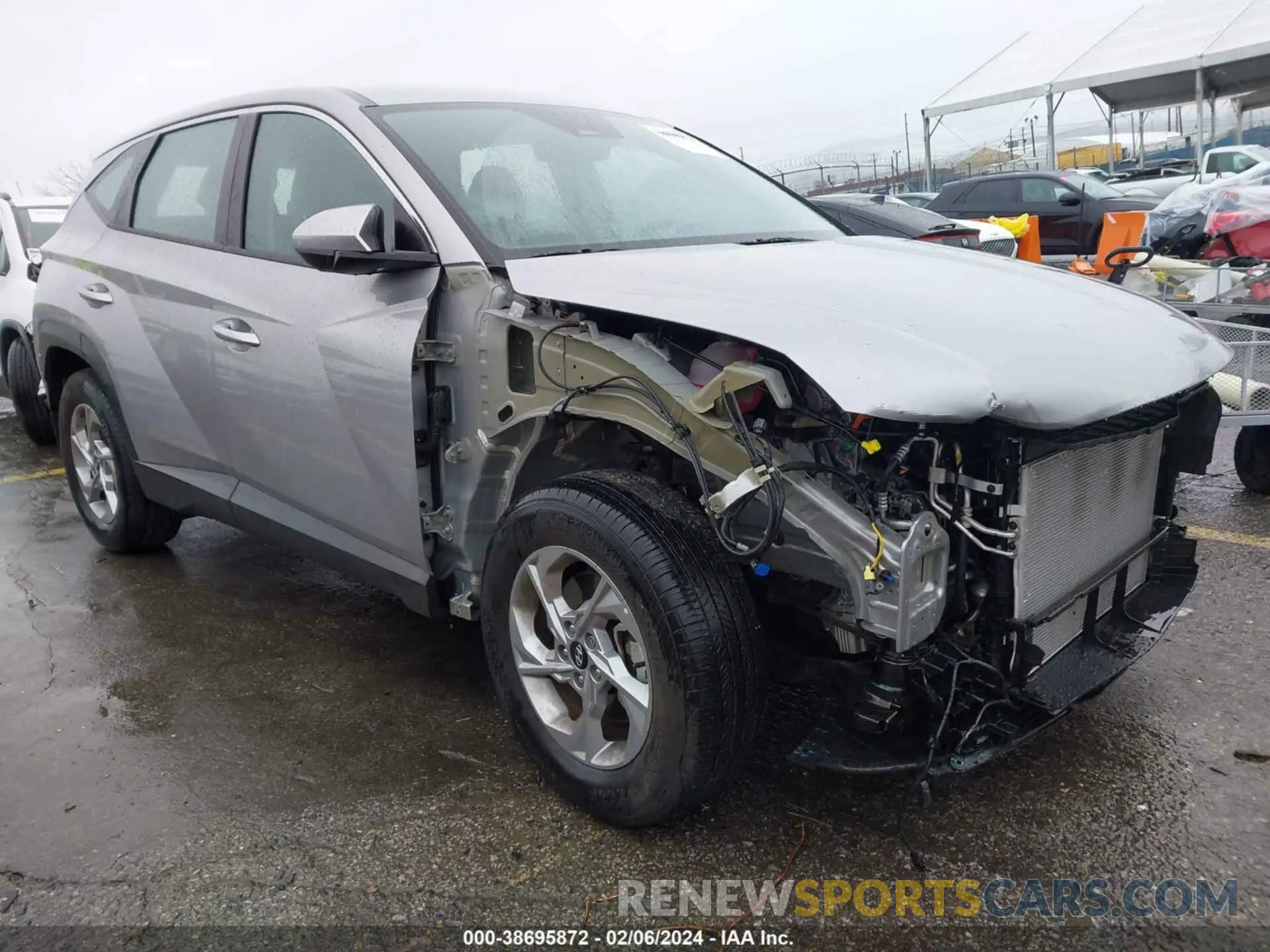 1 Photograph of a damaged car 5NMJA3AE2PH193484 HYUNDAI TUCSON 2023