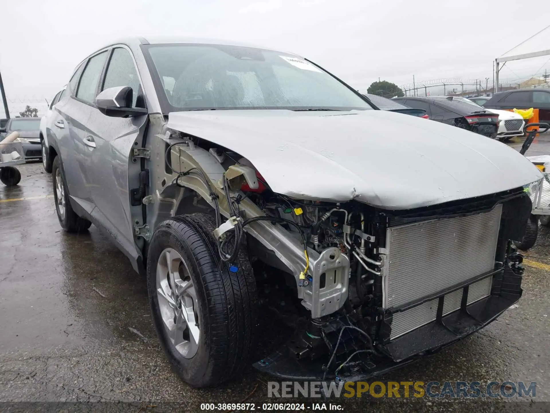 6 Photograph of a damaged car 5NMJA3AE2PH193484 HYUNDAI TUCSON 2023