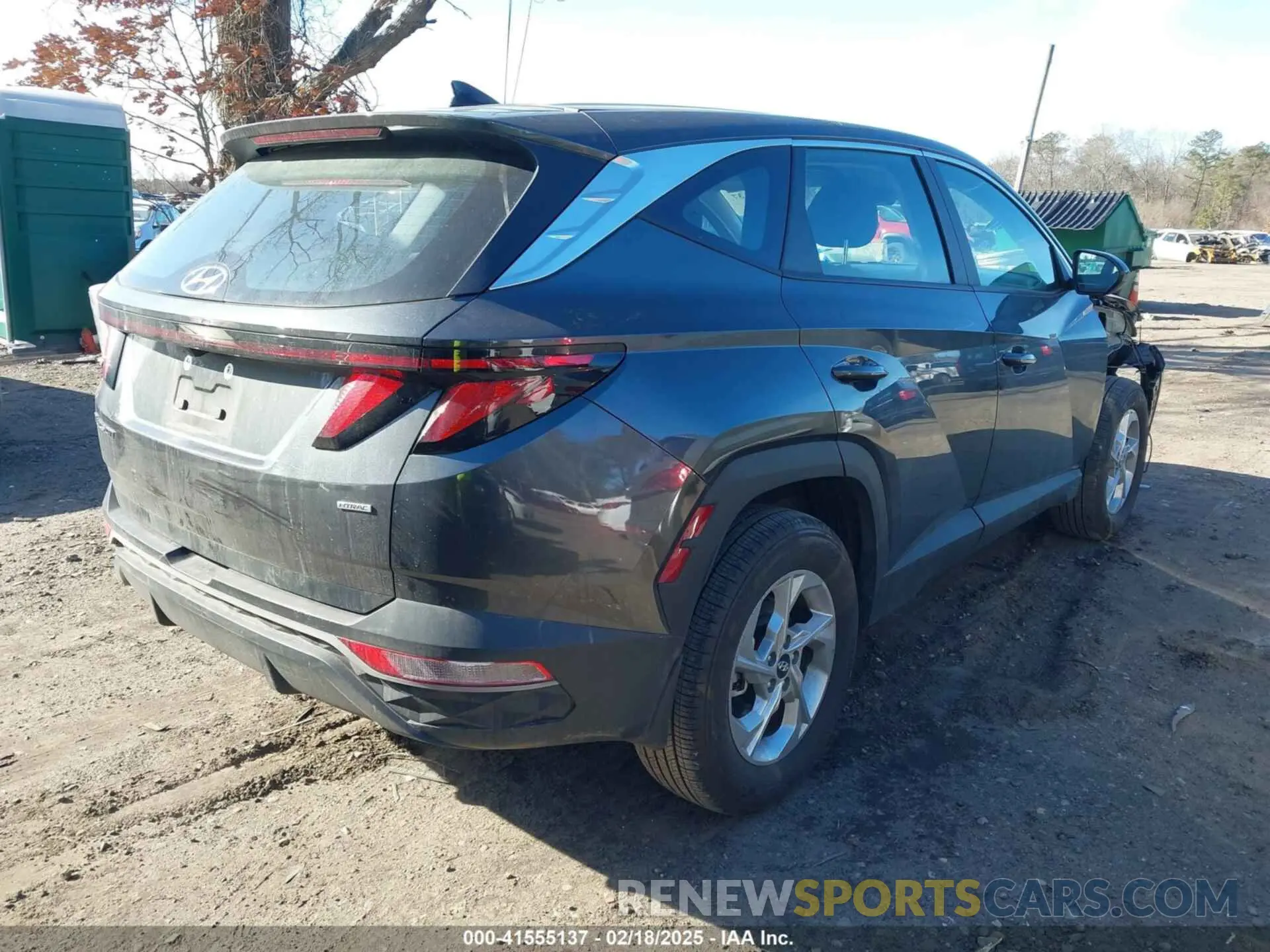 4 Photograph of a damaged car 5NMJACAE0PH287640 HYUNDAI TUCSON 2023