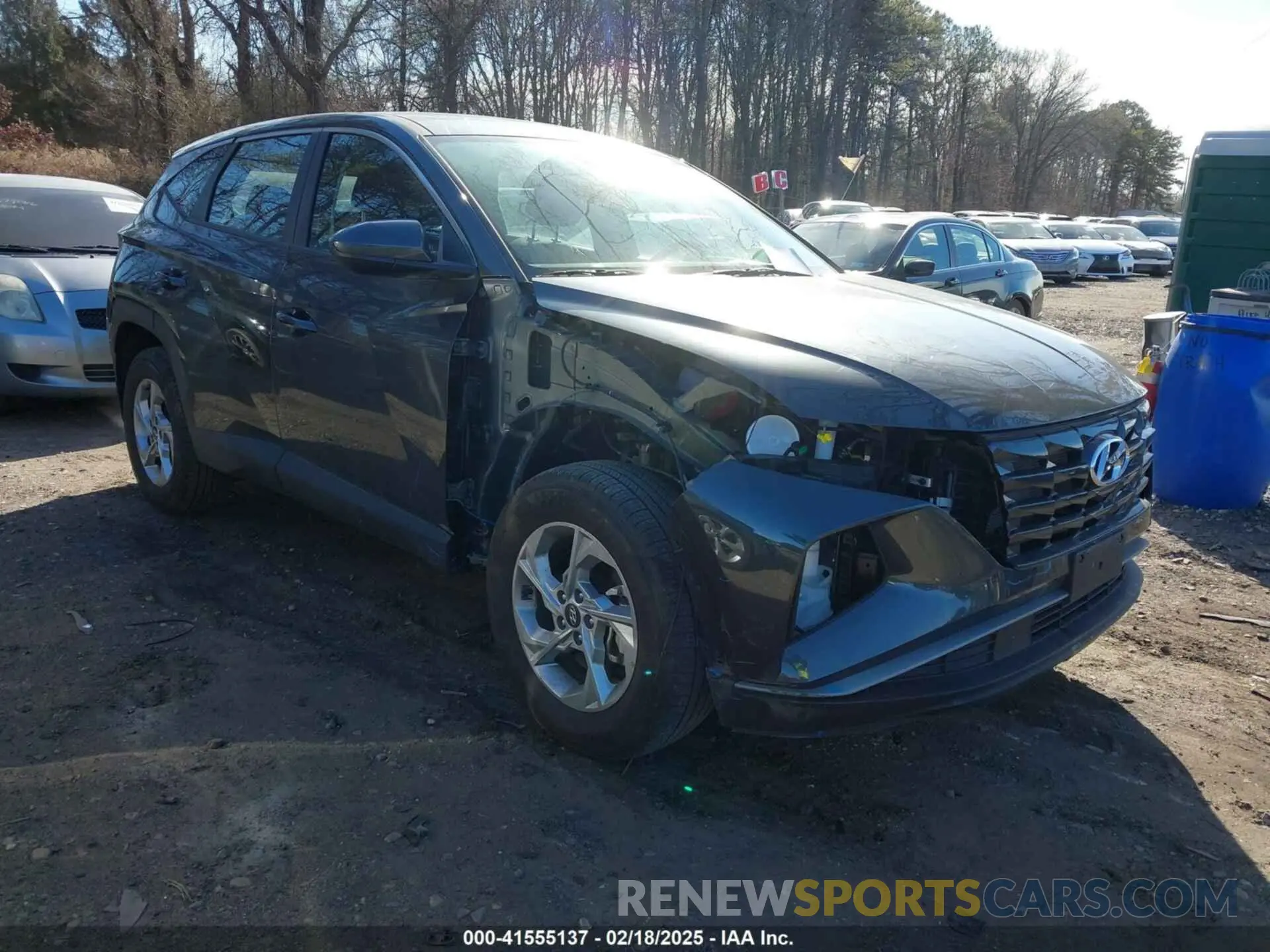 6 Photograph of a damaged car 5NMJACAE0PH287640 HYUNDAI TUCSON 2023