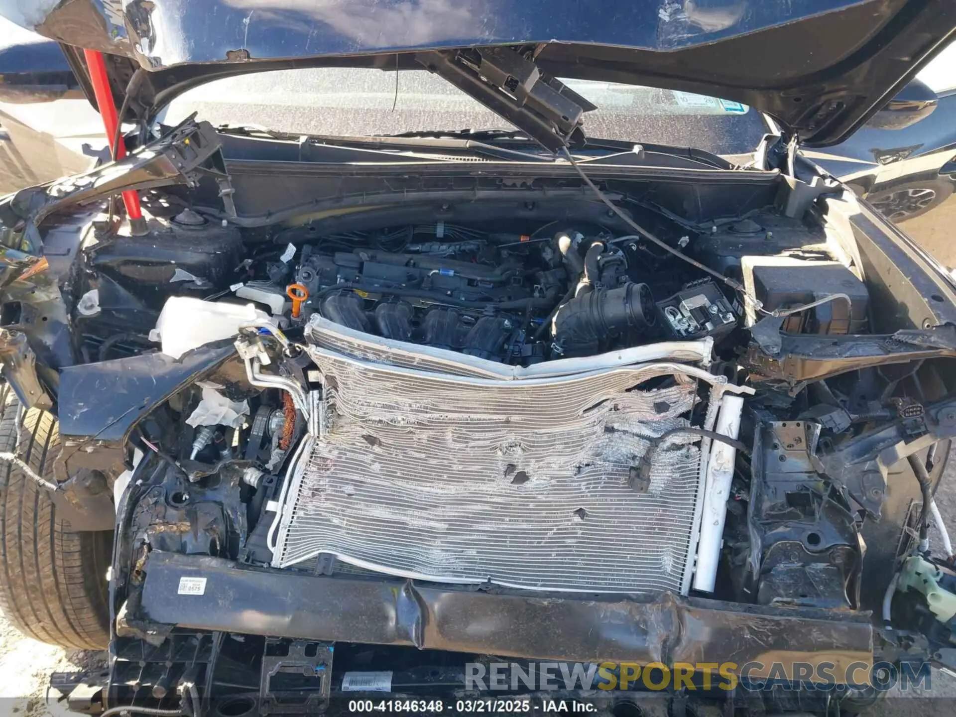 10 Photograph of a damaged car 5NMJACAE5PH183824 HYUNDAI TUCSON 2023