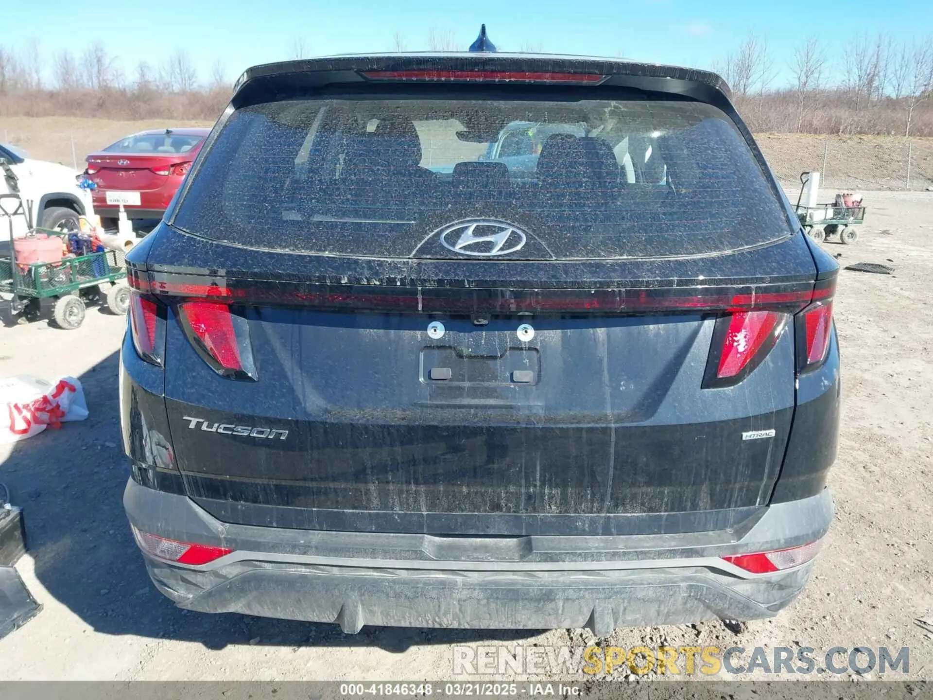 17 Photograph of a damaged car 5NMJACAE5PH183824 HYUNDAI TUCSON 2023