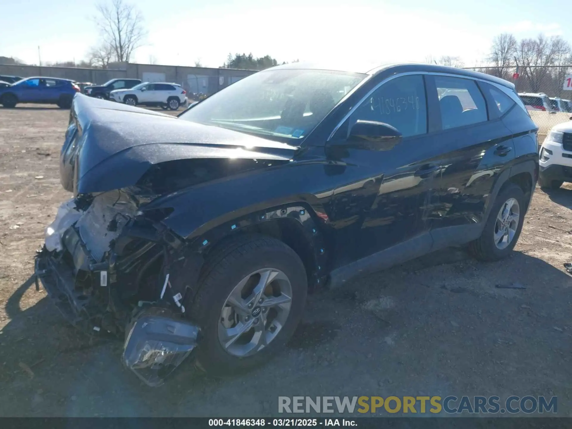 2 Photograph of a damaged car 5NMJACAE5PH183824 HYUNDAI TUCSON 2023