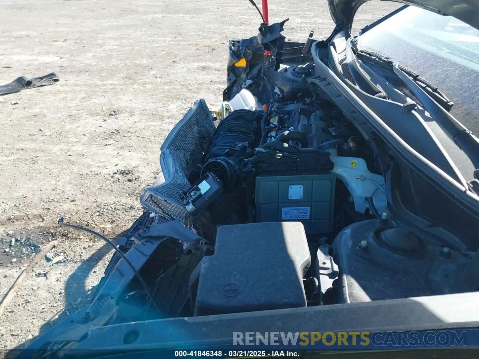 21 Photograph of a damaged car 5NMJACAE5PH183824 HYUNDAI TUCSON 2023