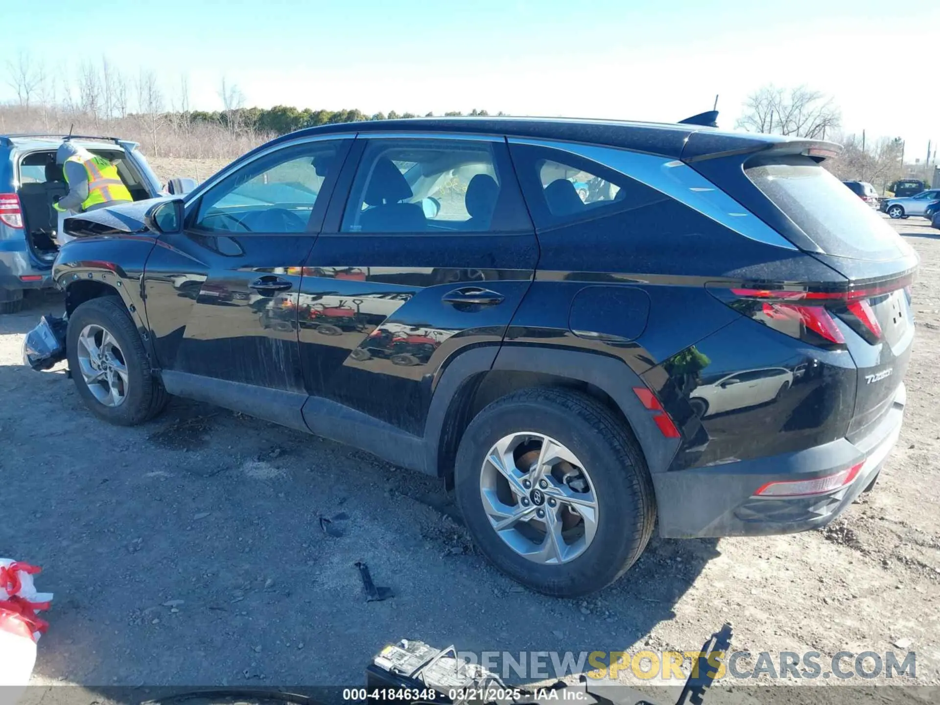 3 Photograph of a damaged car 5NMJACAE5PH183824 HYUNDAI TUCSON 2023