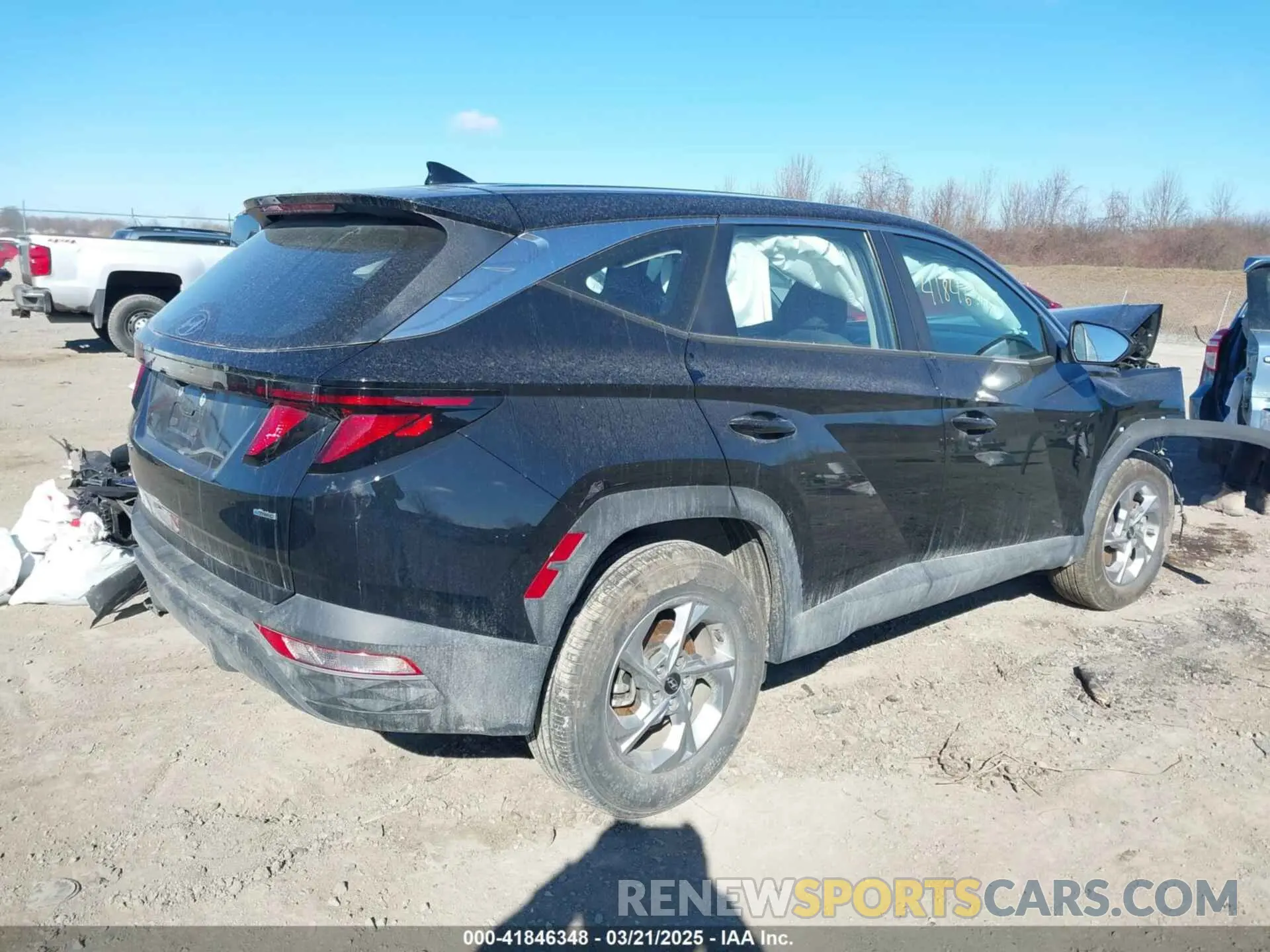 4 Photograph of a damaged car 5NMJACAE5PH183824 HYUNDAI TUCSON 2023