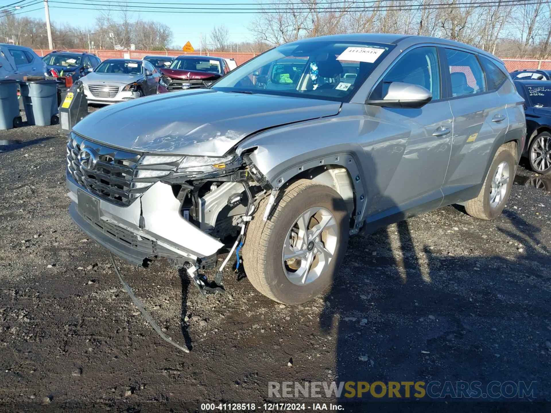 2 Photograph of a damaged car 5NMJACAE5PH235808 HYUNDAI TUCSON 2023