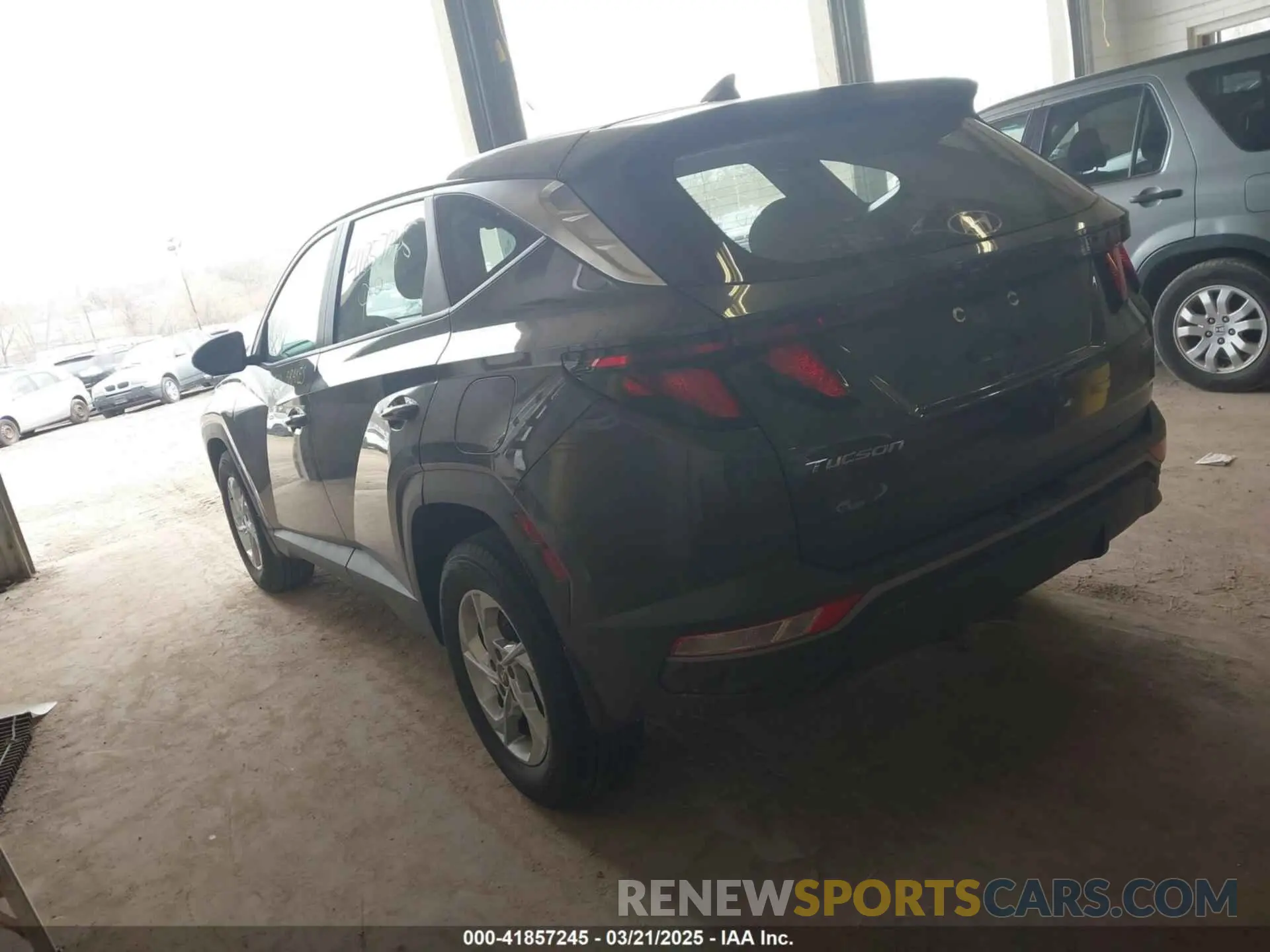 3 Photograph of a damaged car 5NMJACAE7PH247717 HYUNDAI TUCSON 2023