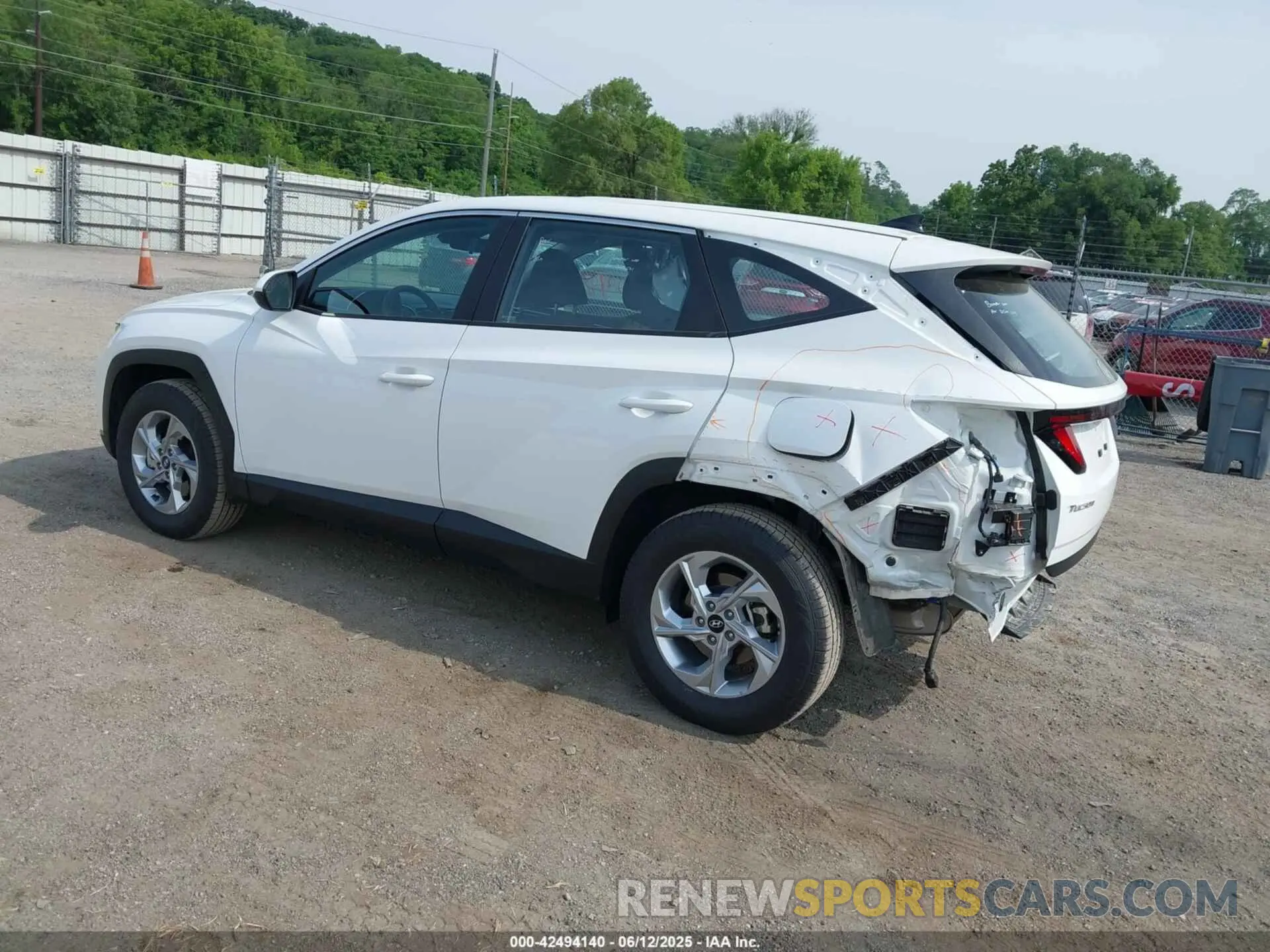 3 Photograph of a damaged car 5NMJACAE7PH249970 HYUNDAI TUCSON 2023