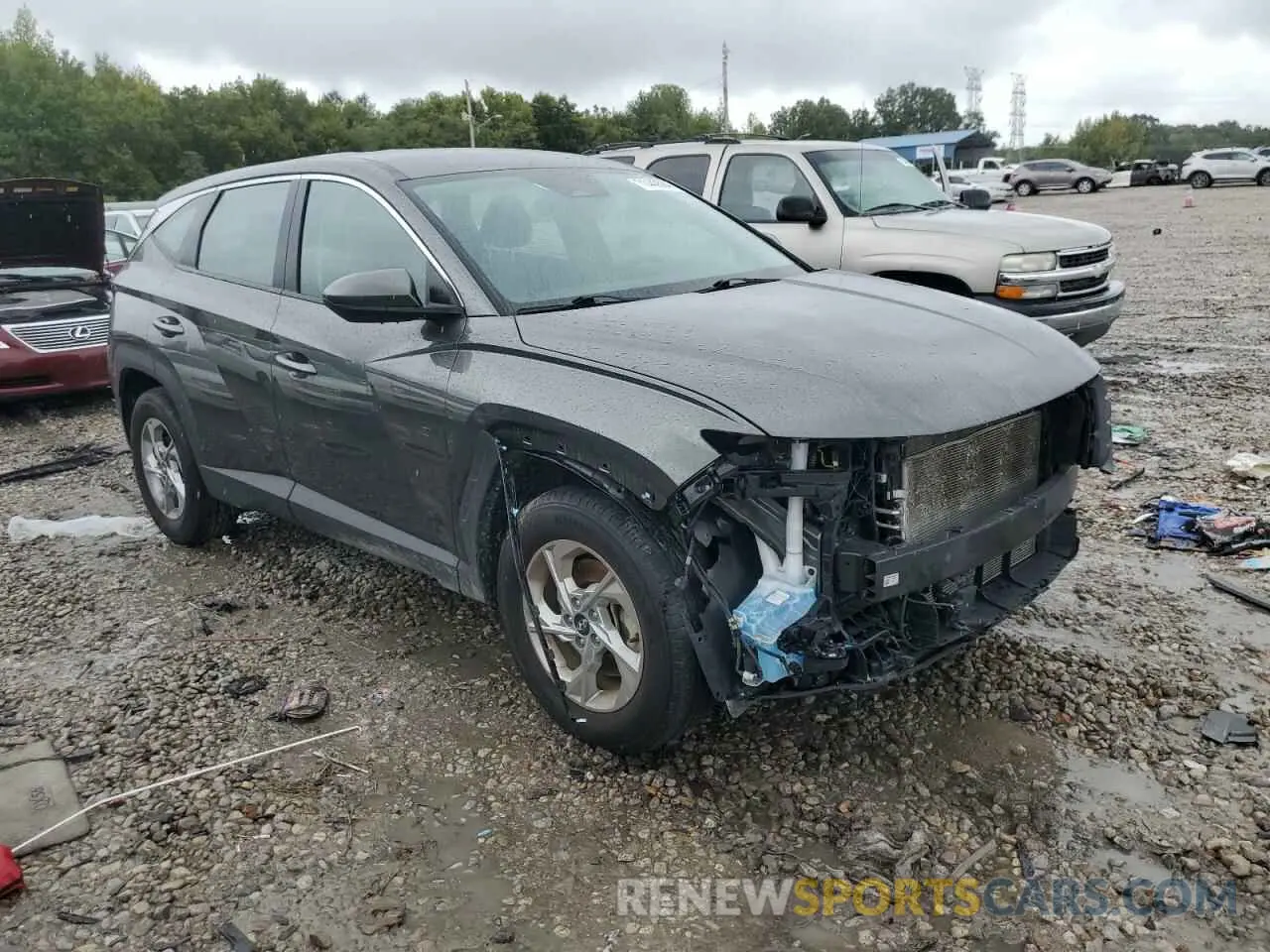 4 Photograph of a damaged car 5NMJACAE9PH247542 HYUNDAI TUCSON 2023