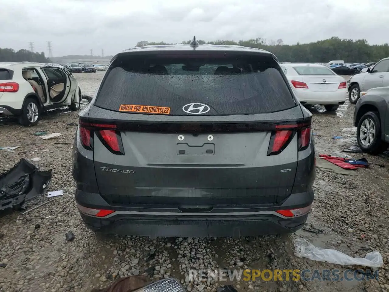 6 Photograph of a damaged car 5NMJACAE9PH247542 HYUNDAI TUCSON 2023