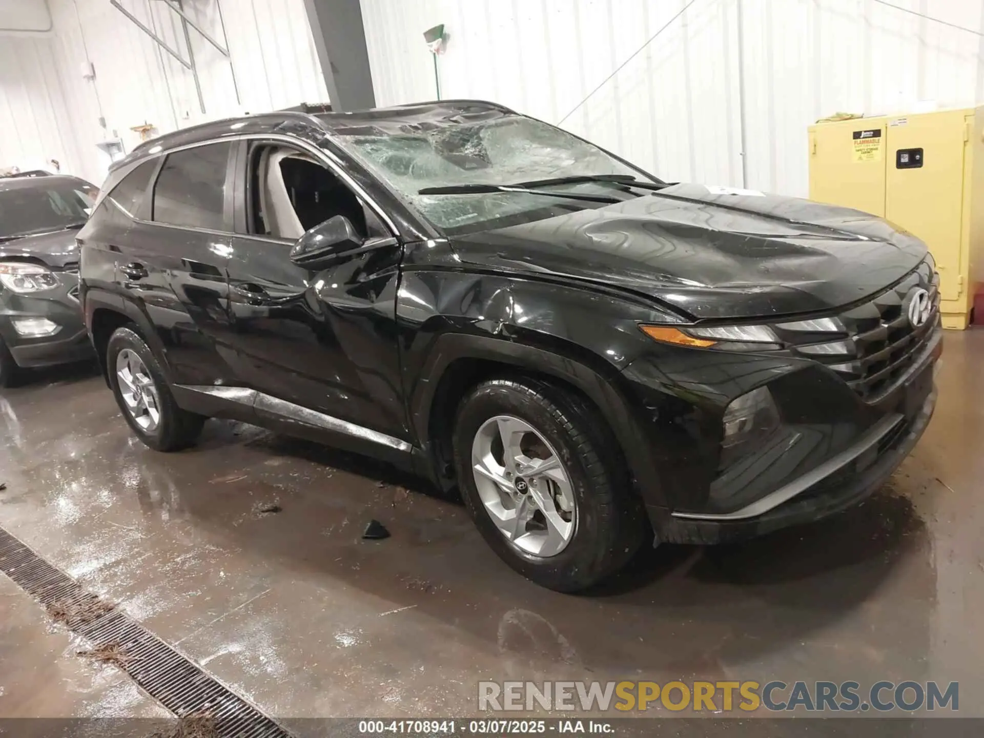 1 Photograph of a damaged car 5NMJB3AE0PH249340 HYUNDAI TUCSON 2023