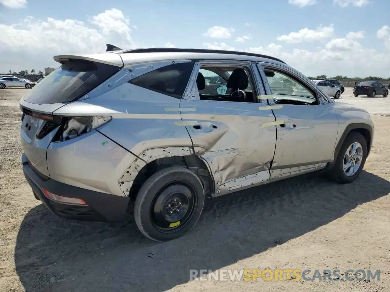 3 Photograph of a damaged car 5NMJB3AE1PH240887 HYUNDAI TUCSON 2023