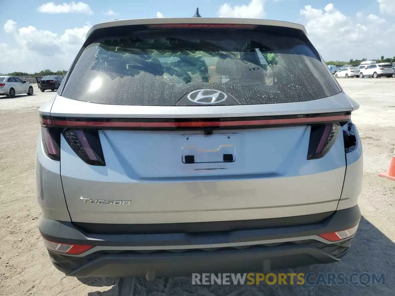 6 Photograph of a damaged car 5NMJB3AE1PH240887 HYUNDAI TUCSON 2023