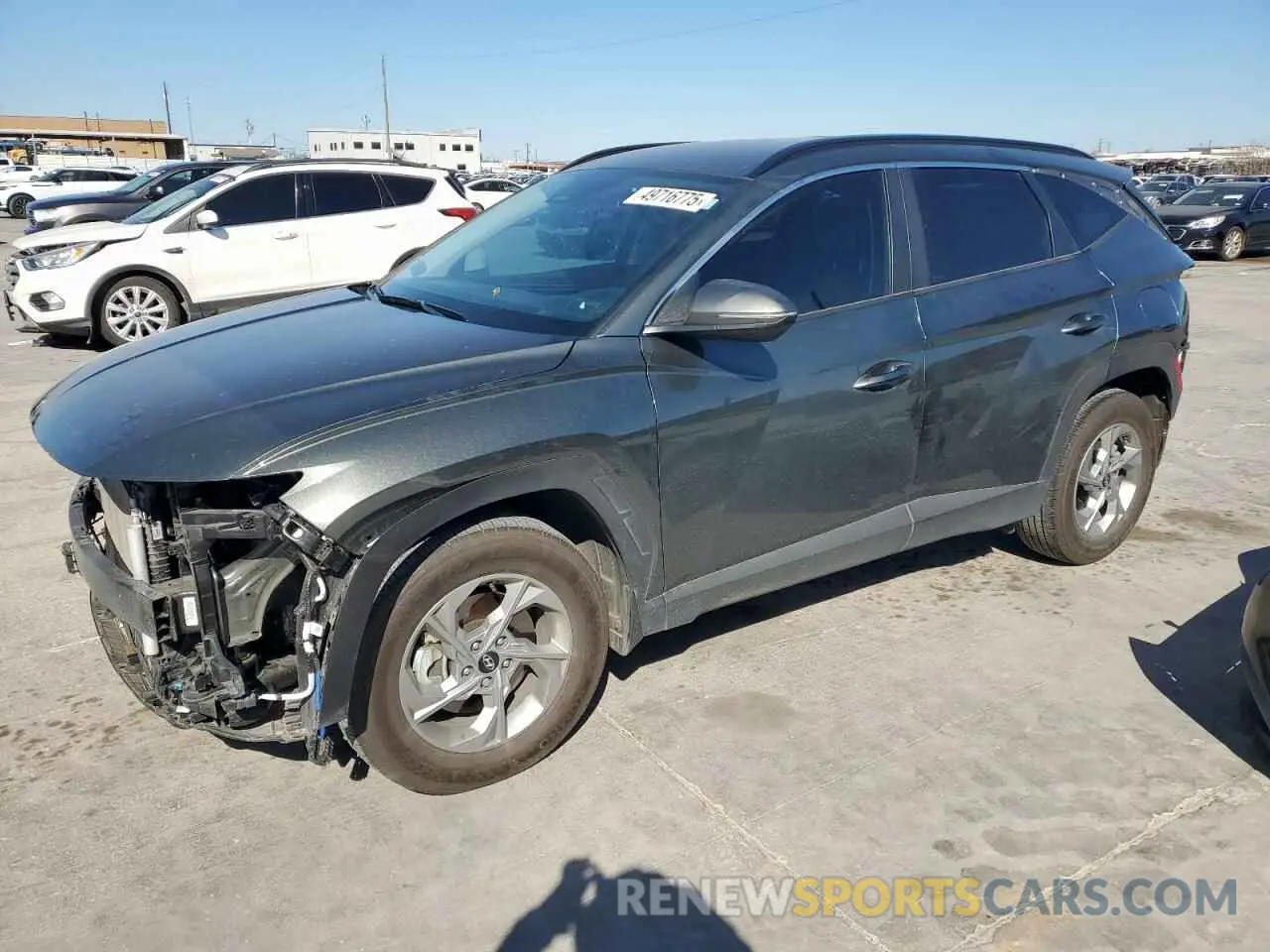 1 Photograph of a damaged car 5NMJB3AE2PH183342 HYUNDAI TUCSON 2023