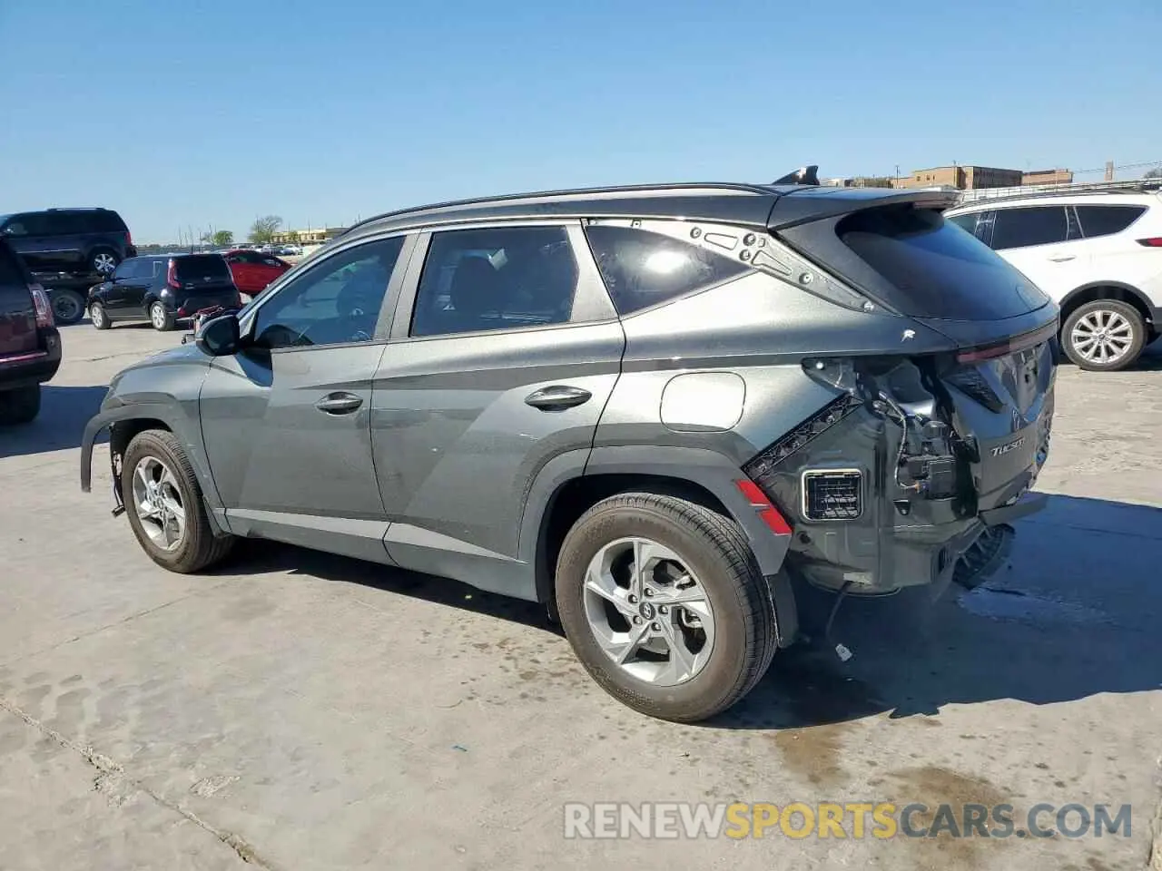 2 Photograph of a damaged car 5NMJB3AE2PH183342 HYUNDAI TUCSON 2023