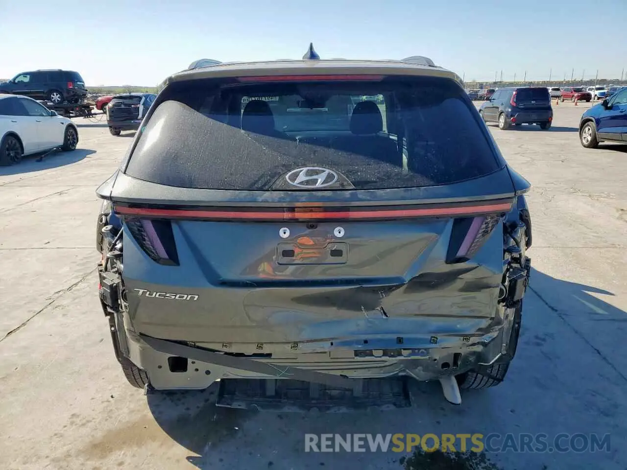 6 Photograph of a damaged car 5NMJB3AE2PH183342 HYUNDAI TUCSON 2023