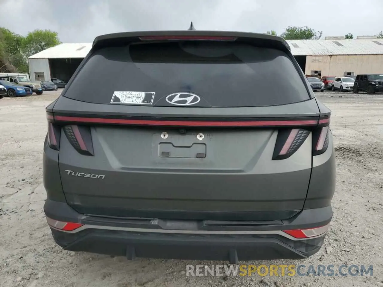 6 Photograph of a damaged car 5NMJB3AE3PH205929 HYUNDAI TUCSON 2023