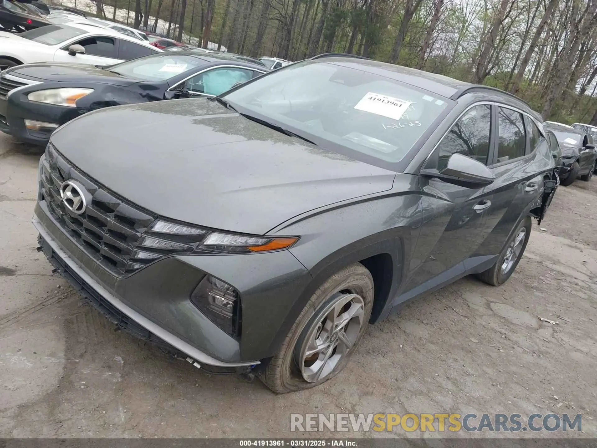 2 Photograph of a damaged car 5NMJB3AE3PH244441 HYUNDAI TUCSON 2023