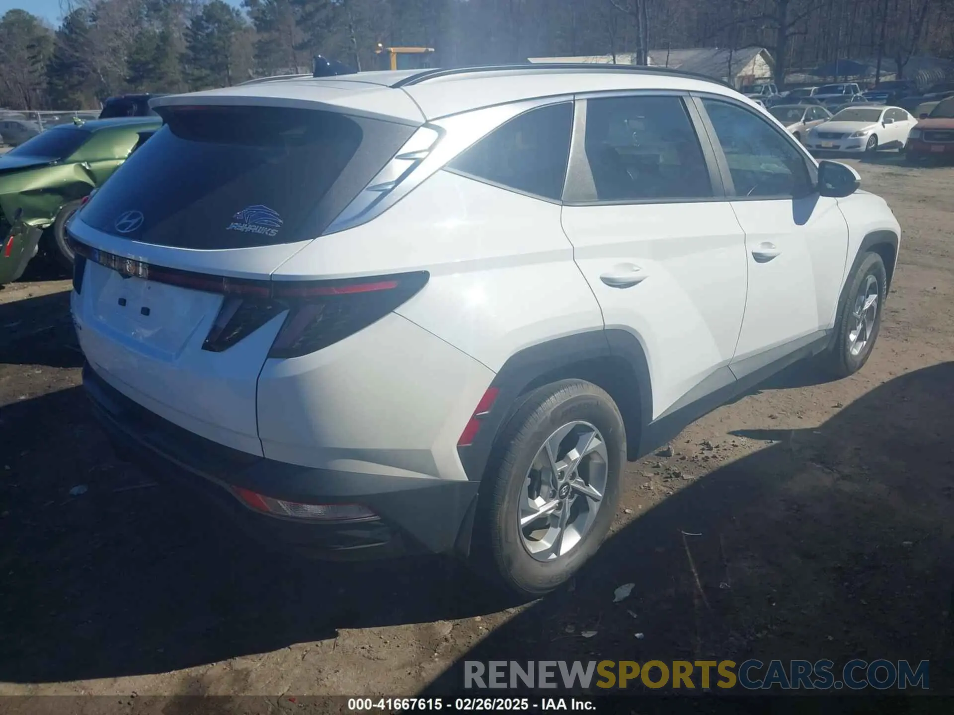 4 Photograph of a damaged car 5NMJB3AE3PH258503 HYUNDAI TUCSON 2023