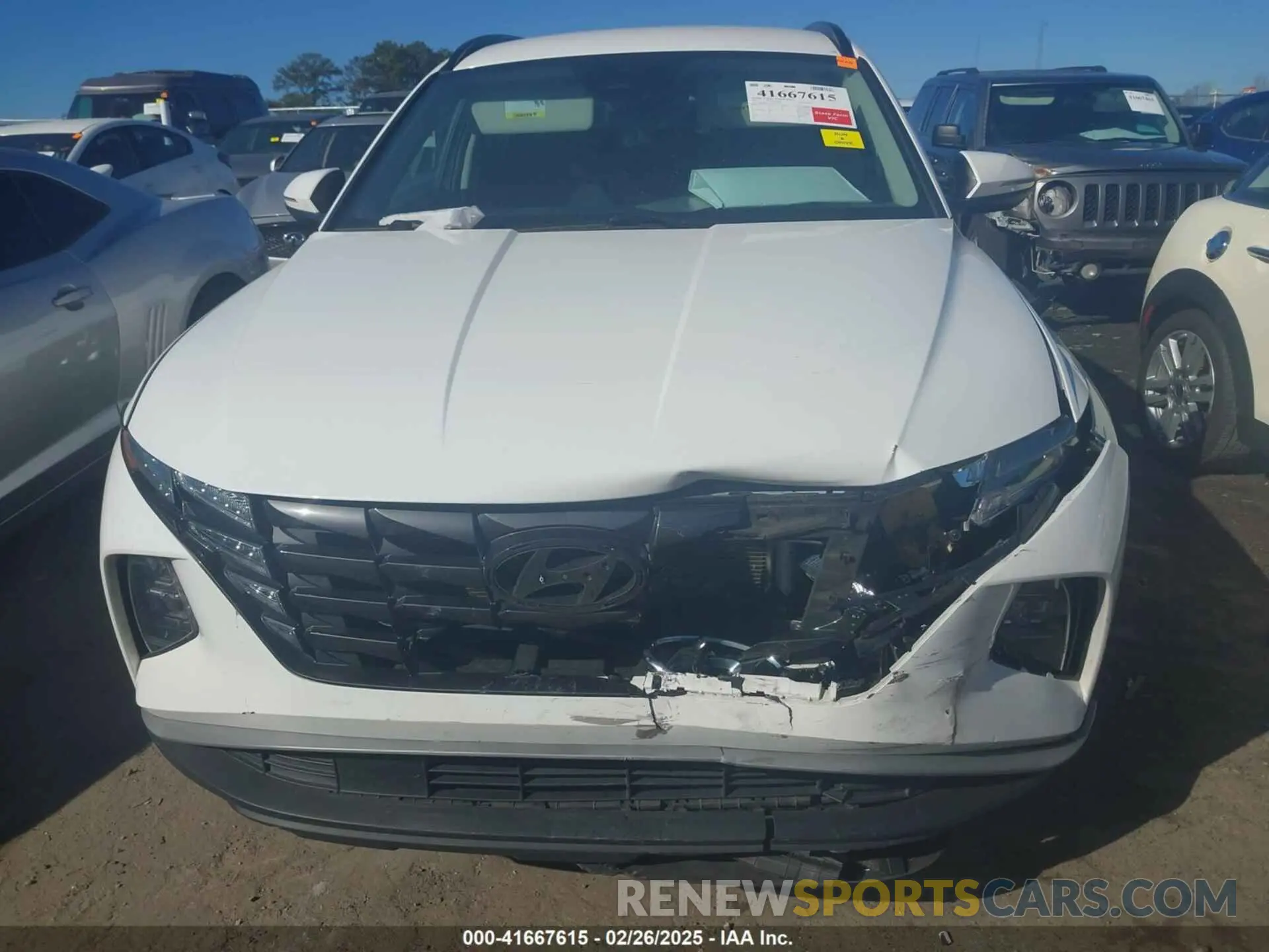 6 Photograph of a damaged car 5NMJB3AE3PH258503 HYUNDAI TUCSON 2023