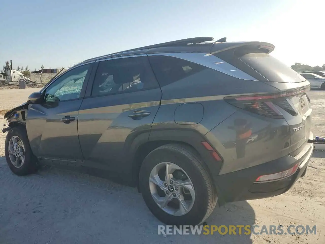 2 Photograph of a damaged car 5NMJB3AE4PH167160 HYUNDAI TUCSON 2023