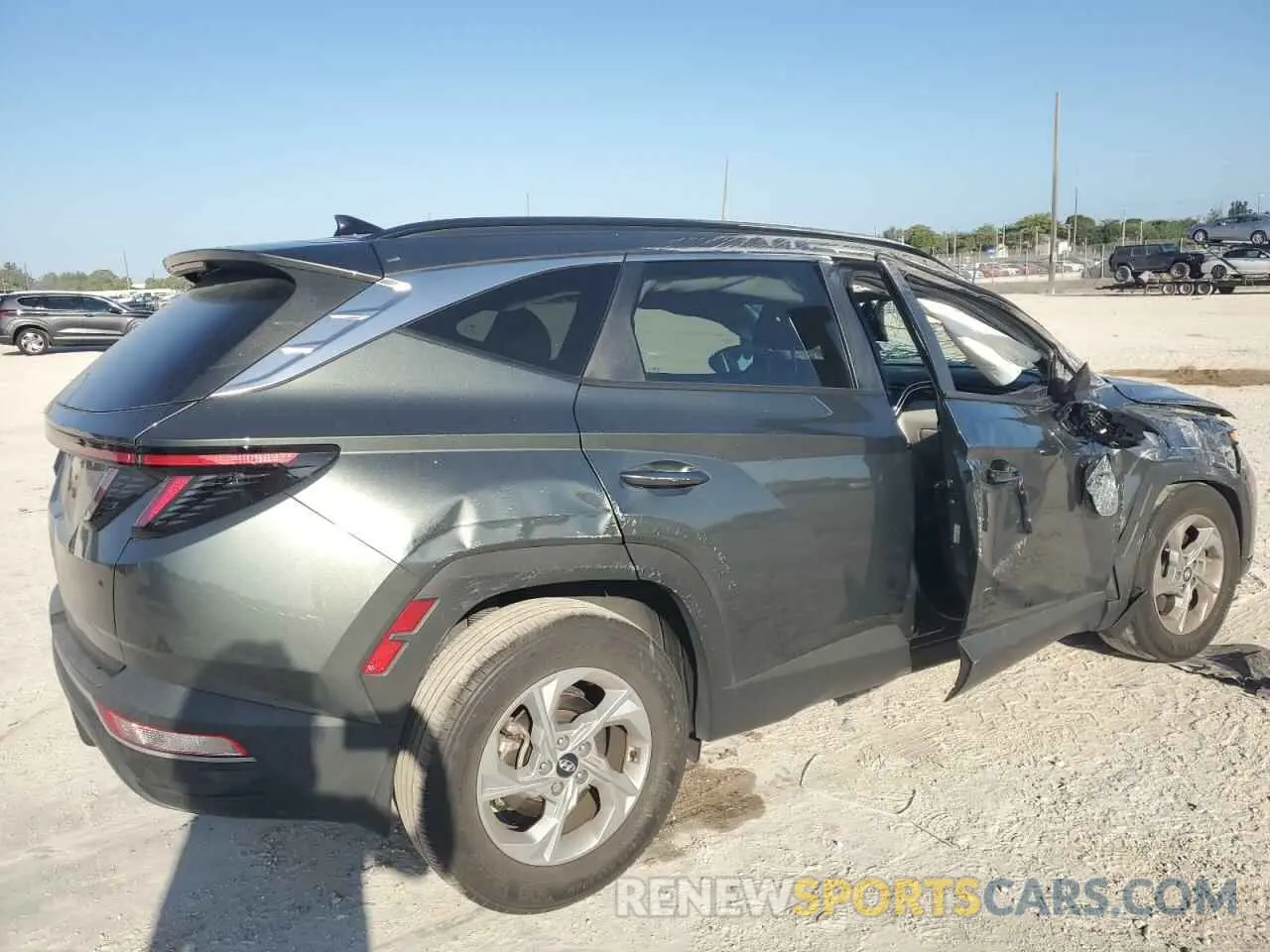 3 Photograph of a damaged car 5NMJB3AE4PH167160 HYUNDAI TUCSON 2023