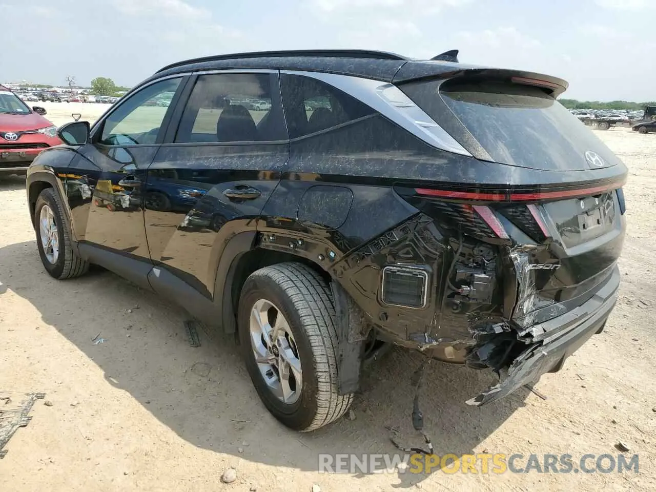2 Photograph of a damaged car 5NMJB3AE4PH195346 HYUNDAI TUCSON 2023