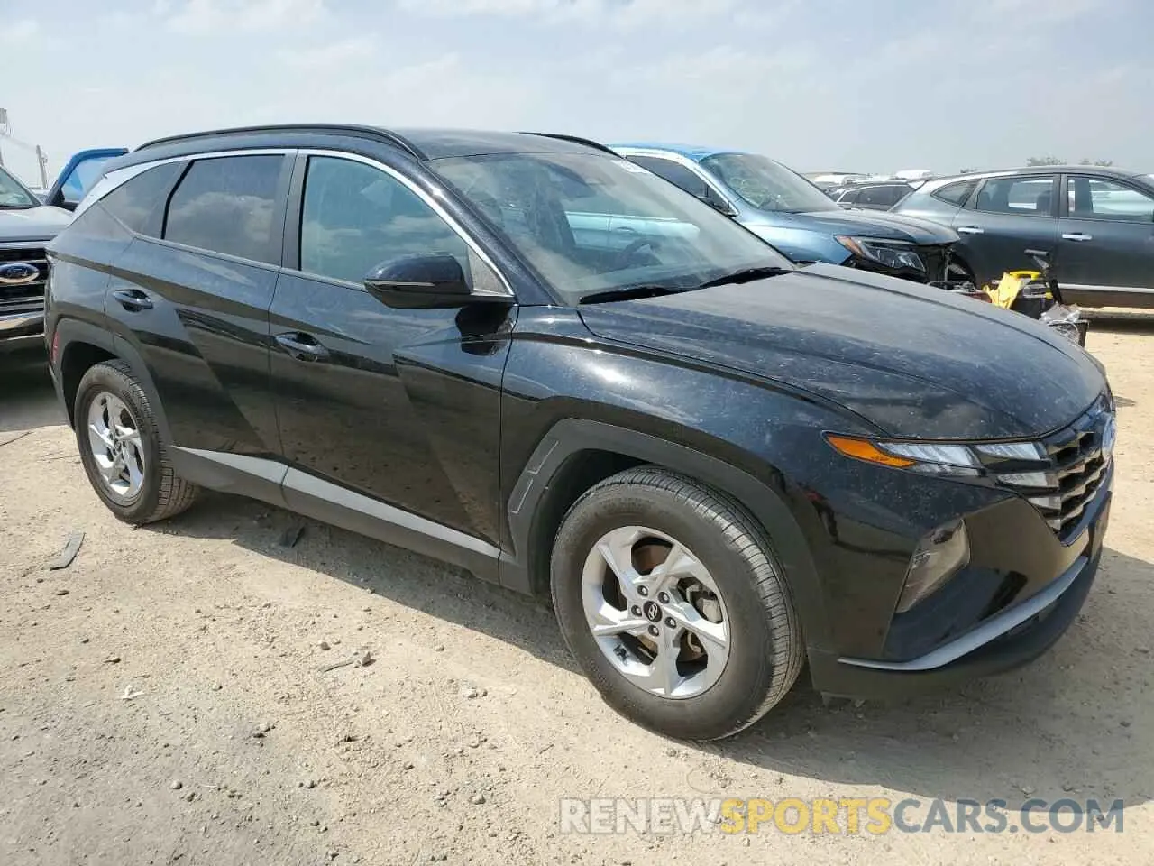 4 Photograph of a damaged car 5NMJB3AE4PH195346 HYUNDAI TUCSON 2023