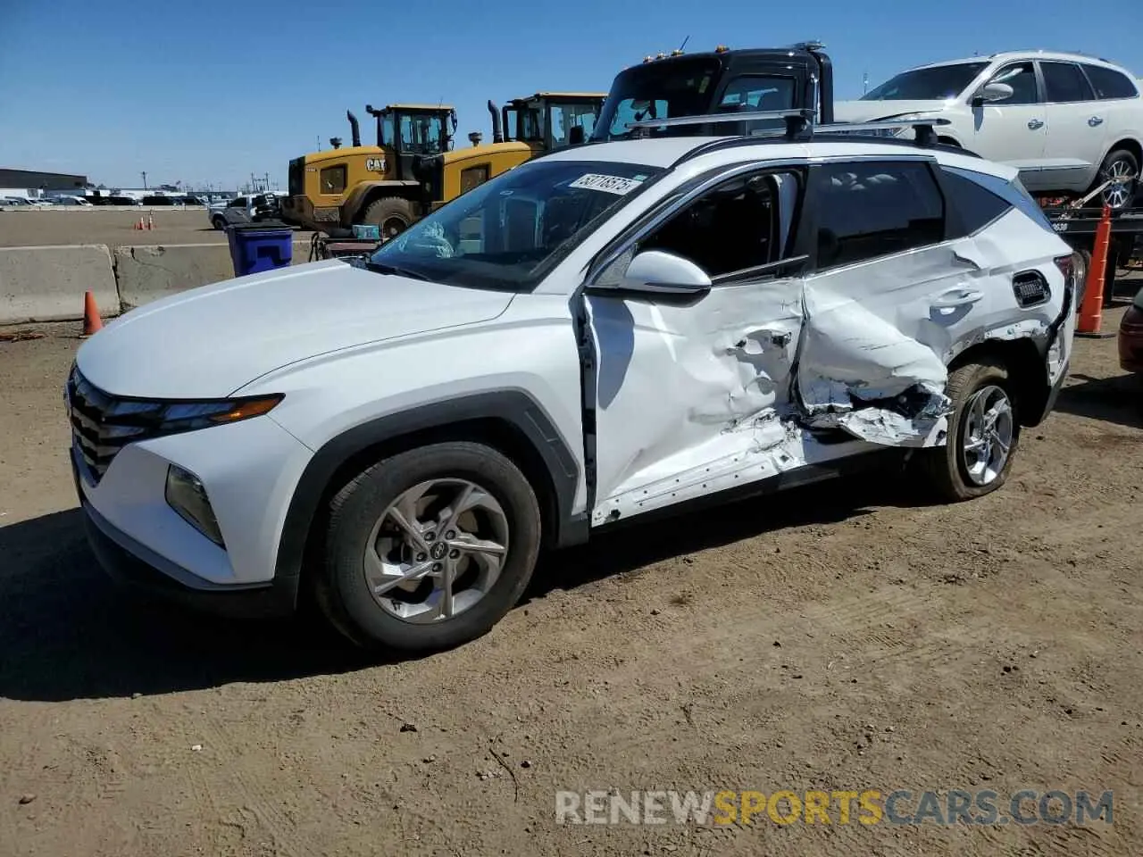 1 Photograph of a damaged car 5NMJB3AE4PH225414 HYUNDAI TUCSON 2023